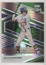 2020 Panini Elite Extra Edition Aspirations Green 421/499 Jack Blomgren #147 1u6