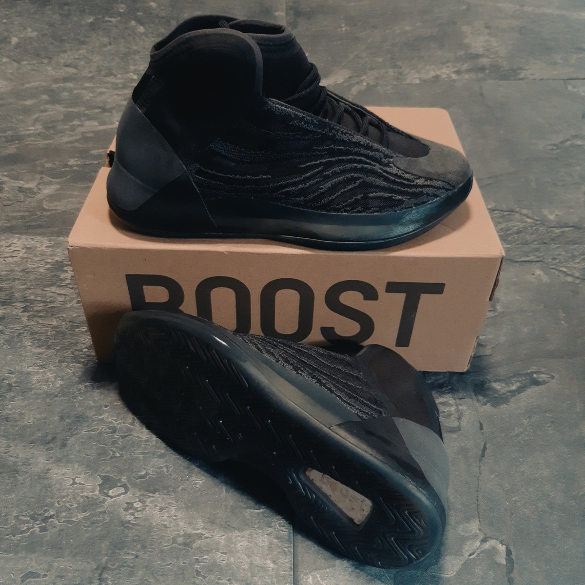Adidas Yeezy QNTM Quantum Onyx UK Kanye West Basketball