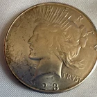 1923 Peace Silver Dollar $1 Coin Circulated Business Strike Uncertified