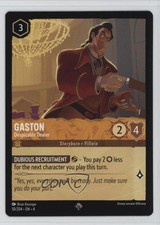 2024 Disney Lorcana - Ursula's Return 4 Super Rare Gaston Despicable Dealer 10