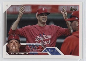 2023 Topps Series 1 SSP Image Variation Golden Mirror Kyle Gibson #96