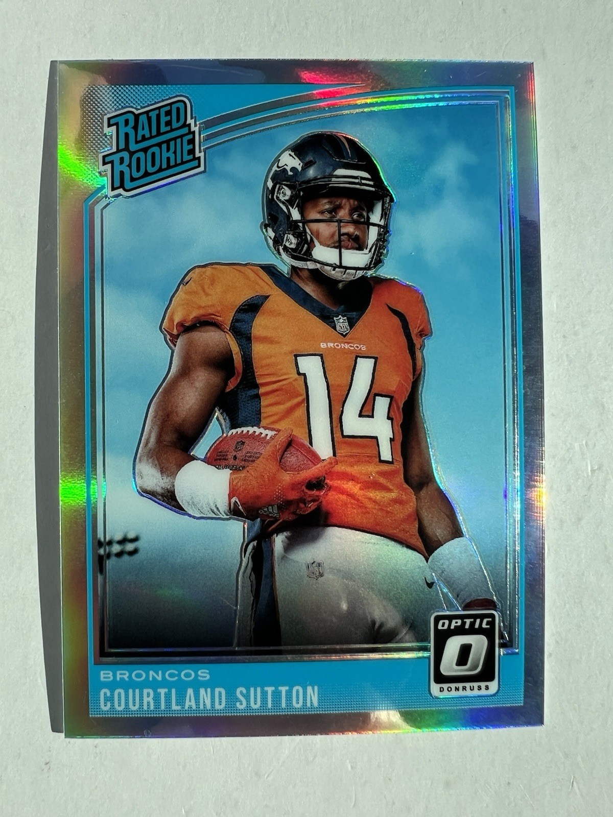 Courtland Sutton 2018 Donruss Optic Rated Rookie Holo #162 Rookie RC