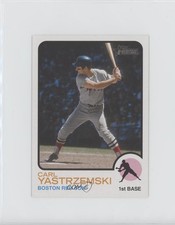2022 Heritage Oversized Base 1973 Topps /1000 Carl Yastrzemski #OB-CY HOF 1u6