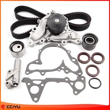 For 97-12 Mitsubishi Eclipse 3.8L 3.5L SOHC Timing Belt Kit Water Pump Tensioner