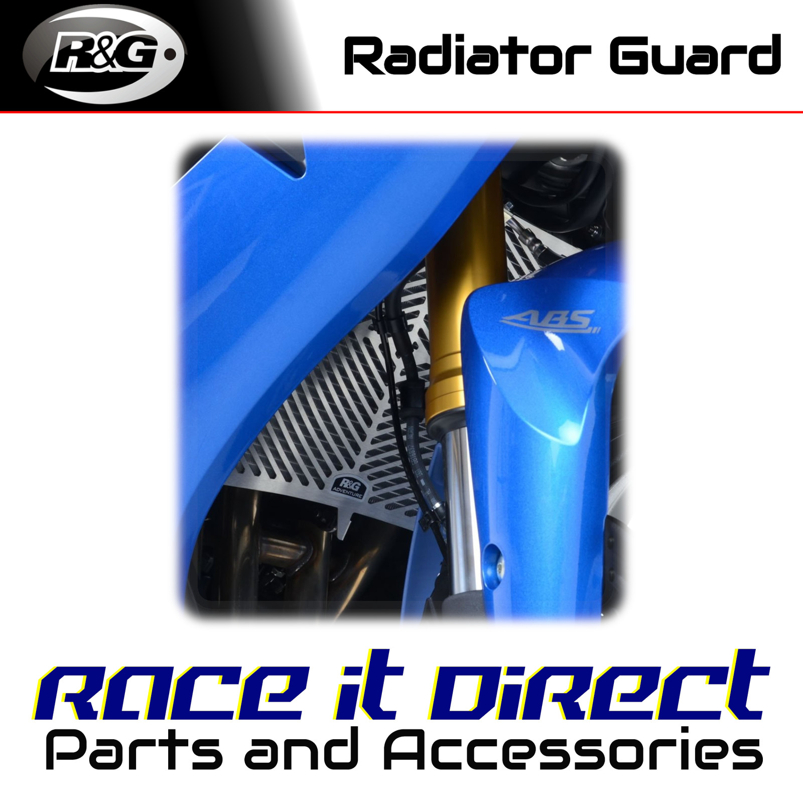 Stainless Radiator Guards for Suzuki GSX-S 1000 2015-2026 R&G