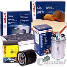 BOSCH FILTERSET INSPEKTIOSNSPAKET für VW BORA GOLF 4 1J AUDI A3 8L OCTAVIA 1U
