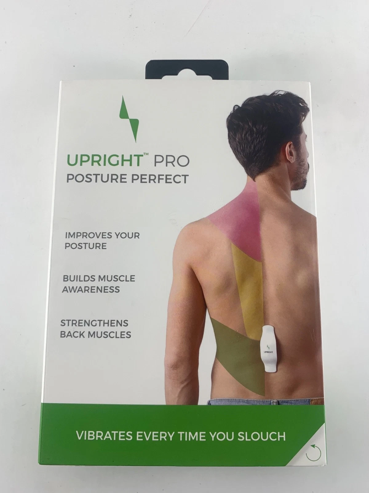 Upright Pro Posture Training Device Builds Muscle Memory Strength Awareness NEW