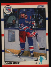 1990-91 Score - David Shaw #98
