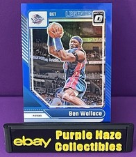 2024-25 Panini Donruss Optic - Legends Ben Wallace #230 Blue Prizm /49 HOF