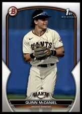 2023 Bowman Draft Quinn McDaniel #BD-136