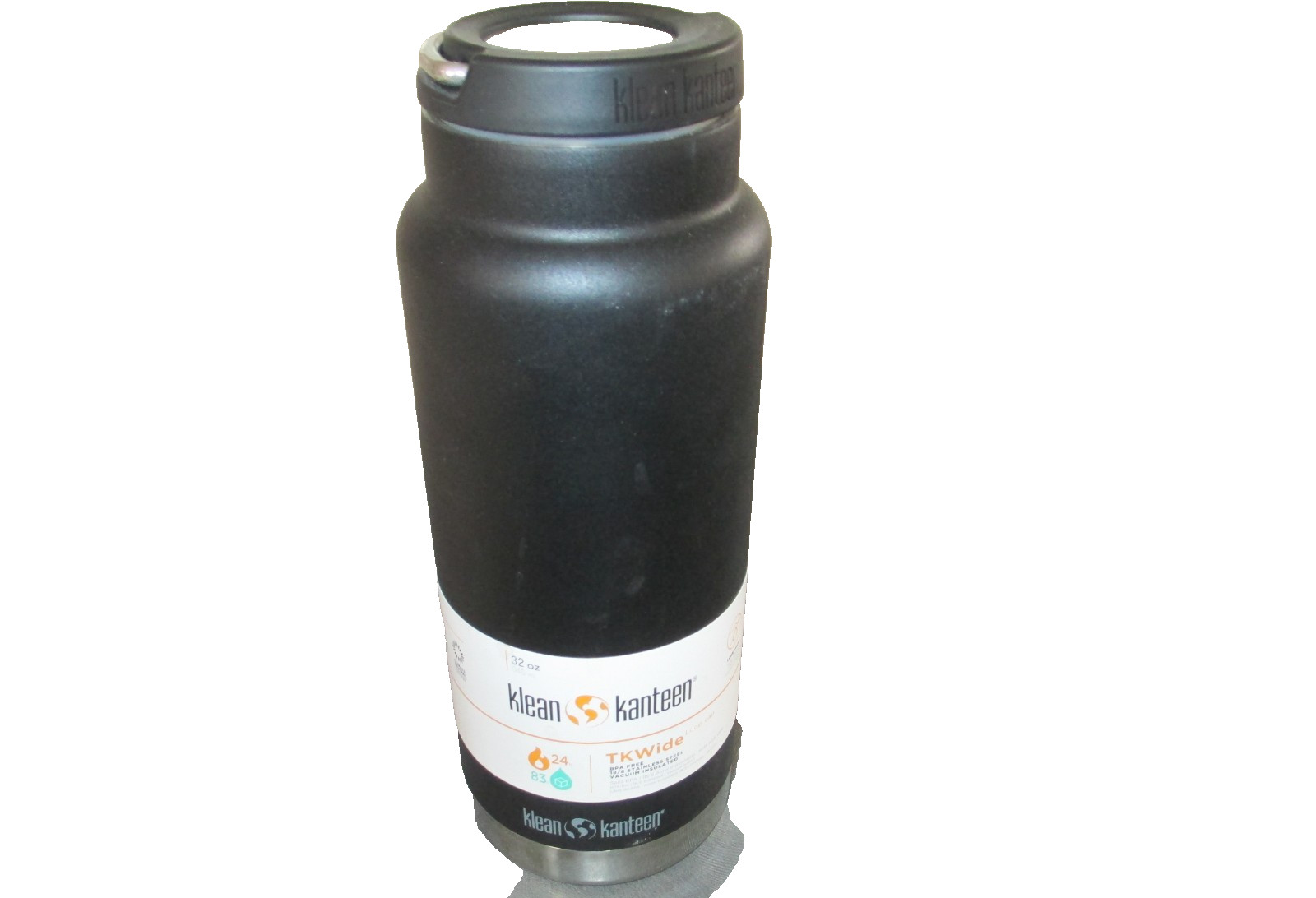 Klean Kanteen 32 oz. Stainless Steel Vacuum Insulated Bottle