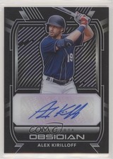 2021 Chronicles Obsidian Electric Etch Purple 15/99 Alex Kirilloff Auto 0m4q