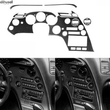 For Toyota Supra A80 Mk4 1993-99 10pcs Real Carbon Fiber Full Interior Trim Kits For Toyota Supra A80 Mk4 1993-99 10pcs Real Carbon Fiber Full Interior Trim Kits