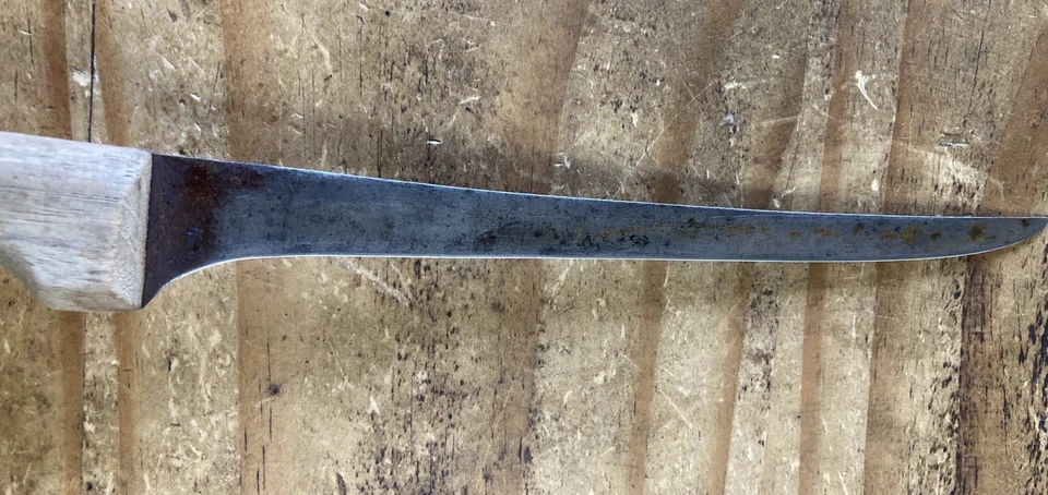 Cuchillo deshuesador de filete Chicago Cutlery 65EN3 RARO de colección - Hoja de 6,5" - ACERO AL CARBONO Foto 4 de 4