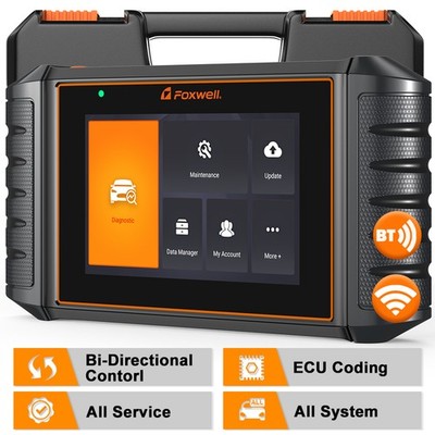 2026 Foxwell NT710 KFZ OBD2 Scanner Diagnosegerät ALLE System ECU Key Coding EPB