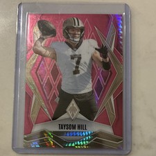 Panini Phoenix 2025 Taysom Hill #51 Pink Parallel Serial Numbered /299 Saints