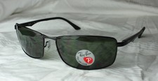 Ray-Ban Sunglasses RB 3498 002/9A Size 64 New Polarized
