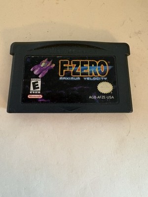F-Zero Maximum Velocity Nintendo Game GBA
