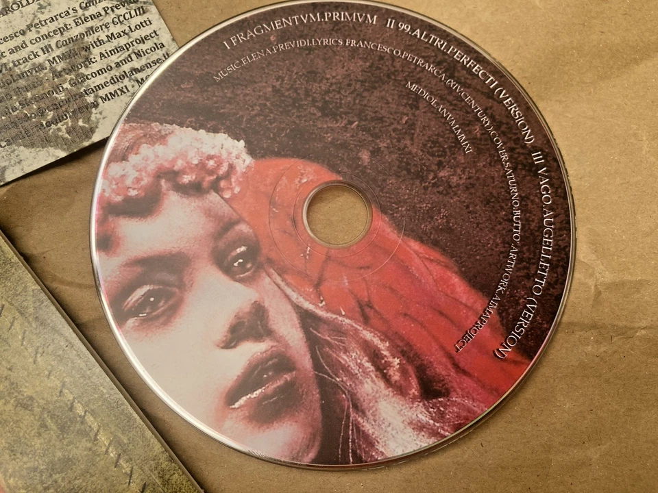 *RARE* LIMITED EDITION, 99 ALTRI PERFECTI CAMERATA MEDIOLANENSE DIGIPAK CD GOTH Foto 2 de 4