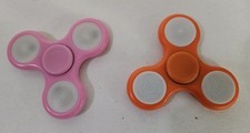 2 Pack -Lighted Assorted Colors Fidget Hand Spinner Reduce Stress