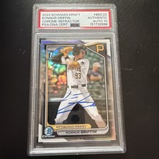 Konnor Griffin Bowman 2024 Refractor Auto
