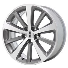 19 Lincoln Mks Wheel Rim Factory Oem 3766 2009-2012 Machined Grey