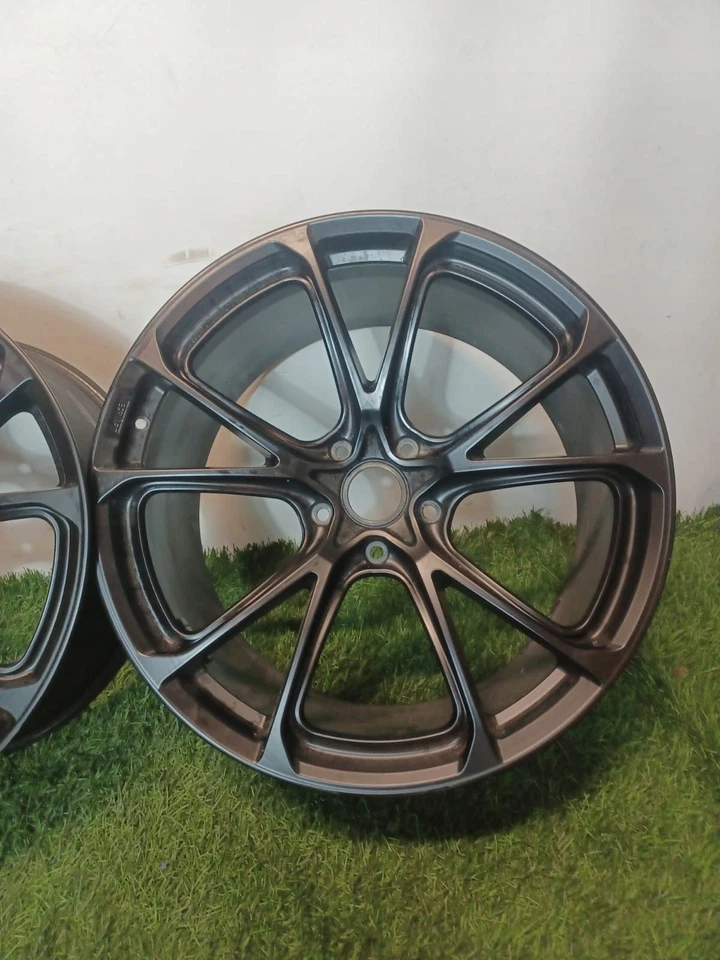 Llanta de aluminio PORSCHE CAYENNE 22 TECHART original OE pieza usada - Imagen 3 de 4