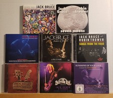 Jack Bruce CD collection, 8 different titles, 14 discs, 2 DVDs, free ship!!