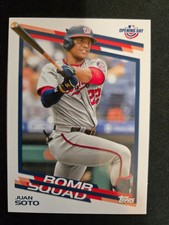 2022 Topps Opening Day Baseball BOMB SQUAD BS-20 Juan Soto Washington Nationals
