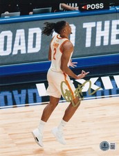 CHAZ LANIER signed (TENNESSEE VOLUNTEERS) basketball 8X10 photo BECKETT BW54535