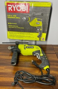 Ryobi 5/8” VSR Hammer Drill Variable Speed Reversible D620H 1/2” HD Keyed Chuck