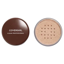COVERGIRL Professional Loose Finishing Powder, Translucent Light Tone, Sets Make