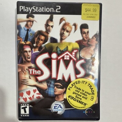 EA Games The Sims PlayStation 2 Simulation Game Manual Included Two Player