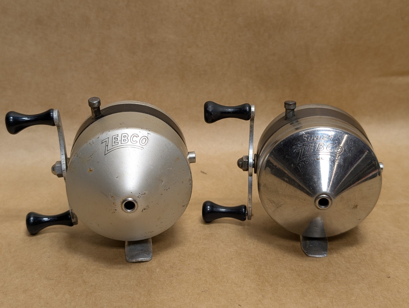 Vintage Zebco Zero Hour Bomb Company & Model 22 Thumb Wheel 