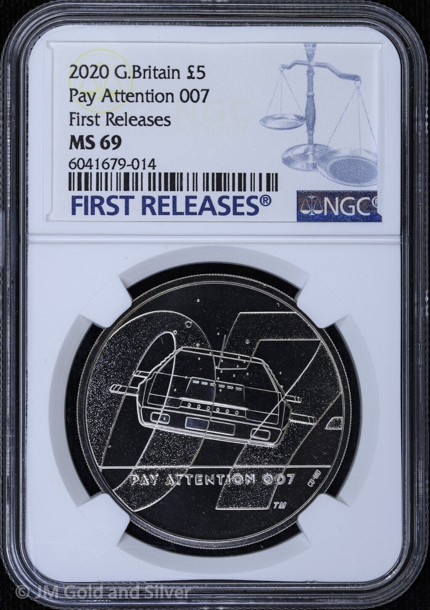 NGC★2020 イギリス MS69 007 ジェームスボンド FR NGC☆2020 イギリス MS69 007 ジェームスボンド FR ☆NGC☆2020