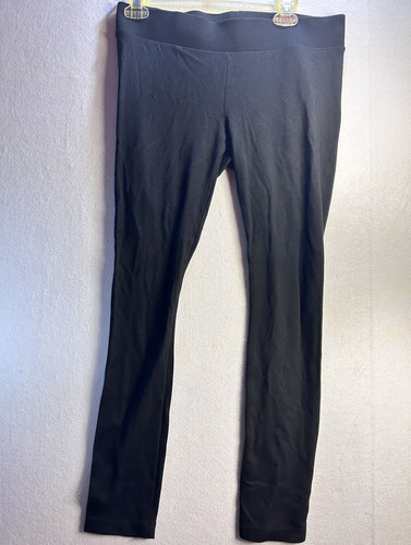 White House Black Market Women's Solid Black Ankle Leggings Size S Regular