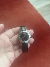 Tiffany & Co. Atlas Watch Stainless Steel / Black Ceramic Women's Used