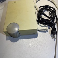 Vintage LaCie Tsunami External Hard Drive HDD SCSI Interface Beige/Silver Retro