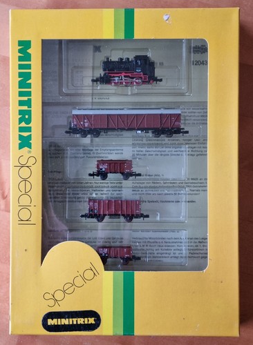 Minitrix 11003 Güterzug mit BR 89  in OVP | Zustand: Gebraucht