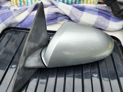 Nissan Primera 2002-2006 n/s near passenger left wing door mirror silver