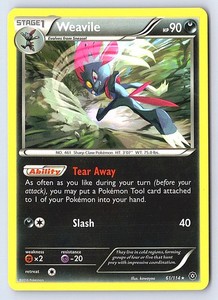 weavile pokemon card Weavile - Jet Black Spirit [HOLO] main image 1