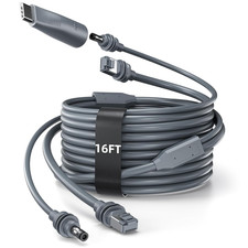 Starlink Mini Ethernet Cable with Power Cord, 3 in 1 - RJ45 to RJ45 / D