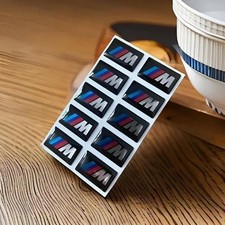 4pcs Bmw M Logo Decals Stickers Steering Wheel Badge Emblems E46 E39 E38 E90 E60 4pcs Bmw M Logo Decals Stickers Steering Wheel Badge Emblems E46 E39 E38 E90 E60