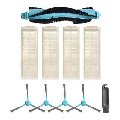 Roller Brush and Filters Compatible with For cecotec For Conga Vacuum Cleaners