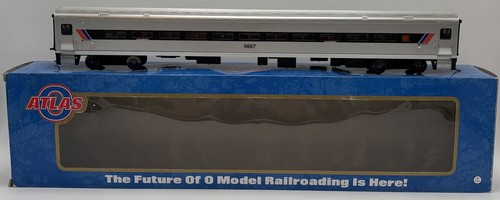 Coche de pasajeros Atlas 7254-4 escala O 2 rieles NJ Transit Comet II #5667/caja | Condition: Used
