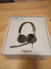 Logitech Zone 750 Wired Noise Canceling Over-Ear Headset Black