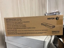 New Sealed Box Genuine OEM Xerox 106R03538 Cyan Metered Toner Cartridge