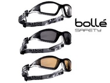 Bolle Tracker Safety Goggles Glasses with Adjustable Strap Eye Protection Specs