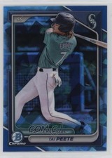 2024 Bowman Chrome Draft Sapphire Edition Tai Peete #BDC-194 6u5