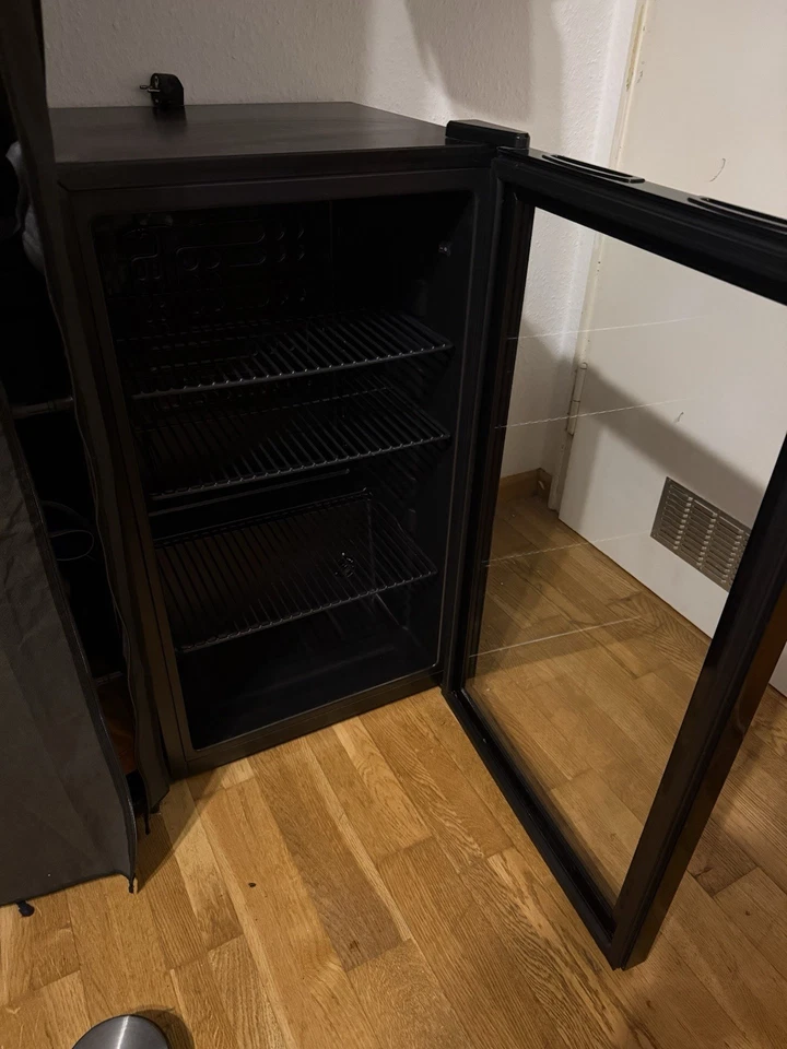 🥤 Getränkekühlschrank mit Glastür & Temperaturregler | Bar, Gamingzimmer - Bild 2 von 4